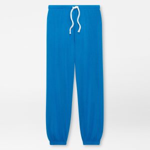 Black/Classic Blue MZ Wallace x Splits59 Extra Small Andie Oversized Fleece Sweatpants